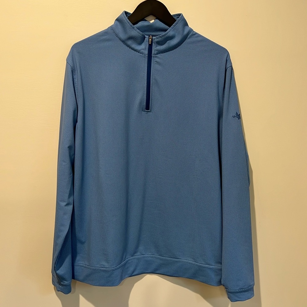 Peter Millar Men’s Blue 1/4 size Large